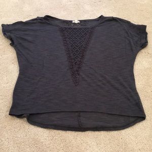 Grey Cotton Blouse